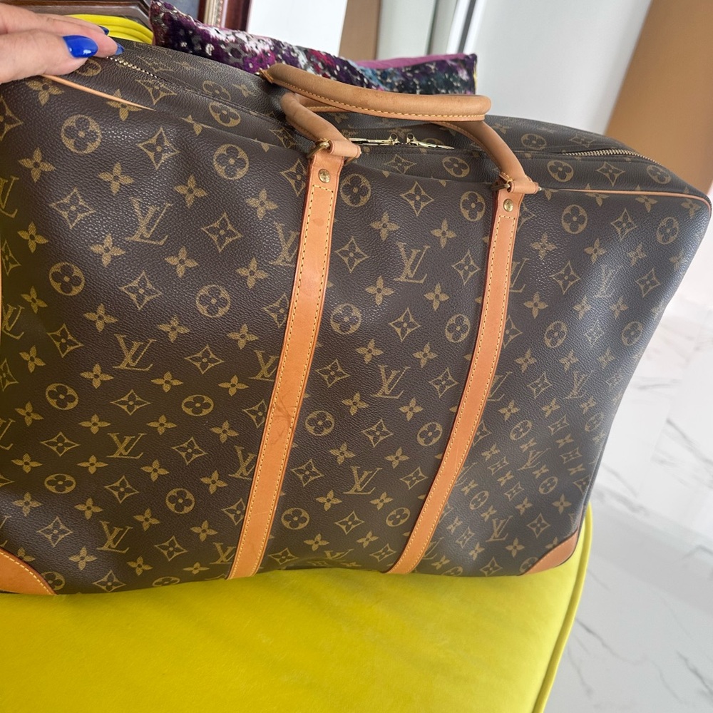 Louis Vuitton LV Travel Bag Sirius 55 Brown Monogram vintage excellent condition - Picture 7 of 11